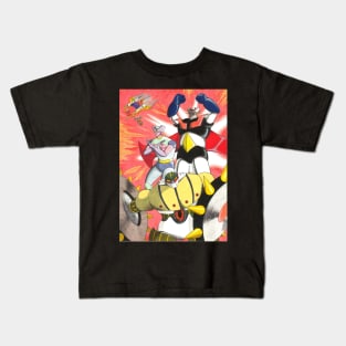 Jeeg VS MazingerZ Kids T-Shirt